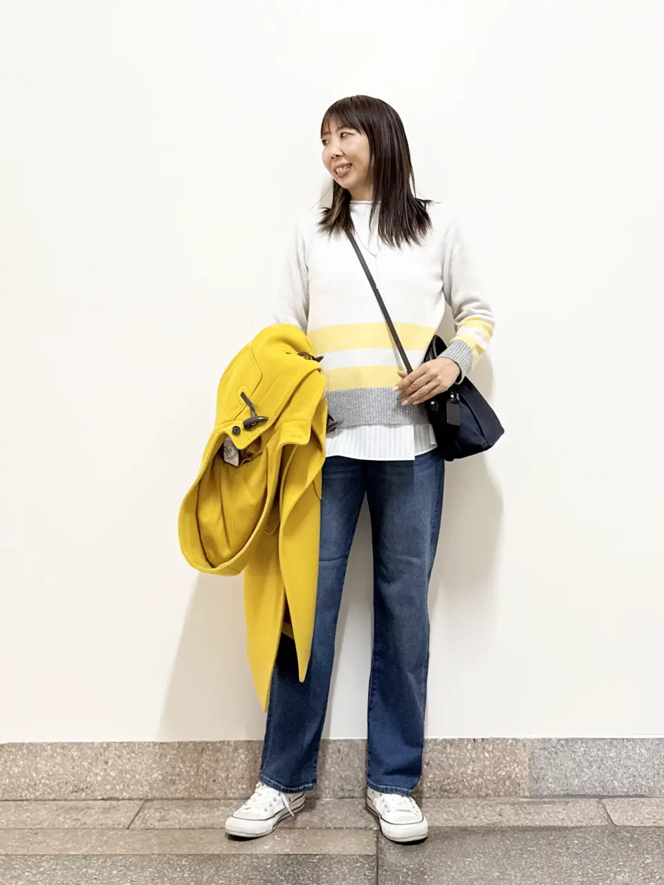 ONWARD CROSSET SELECT 佐藤 コーディネート画像