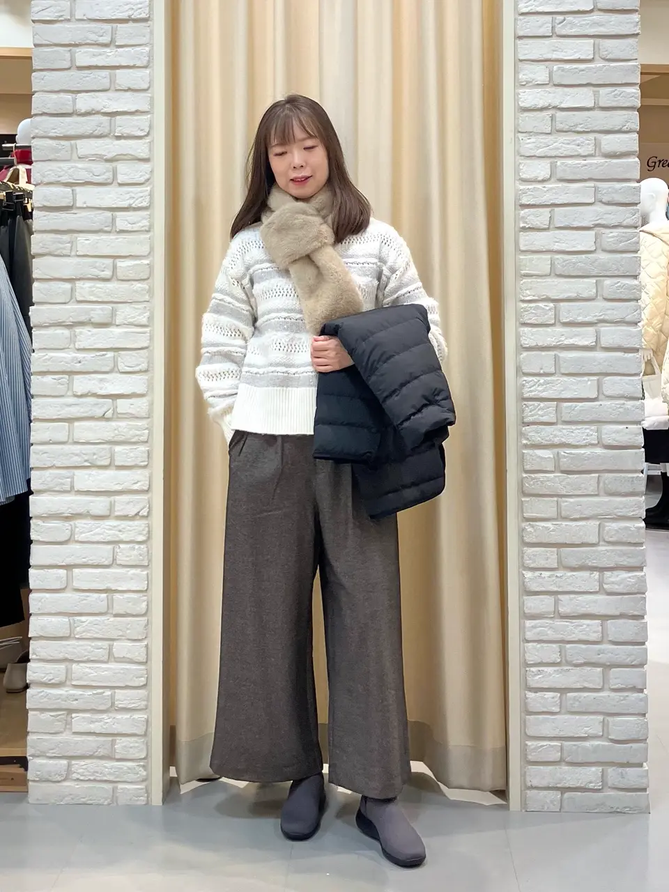 ONWARD CROSSET SELECT 檀 コーディネート画像