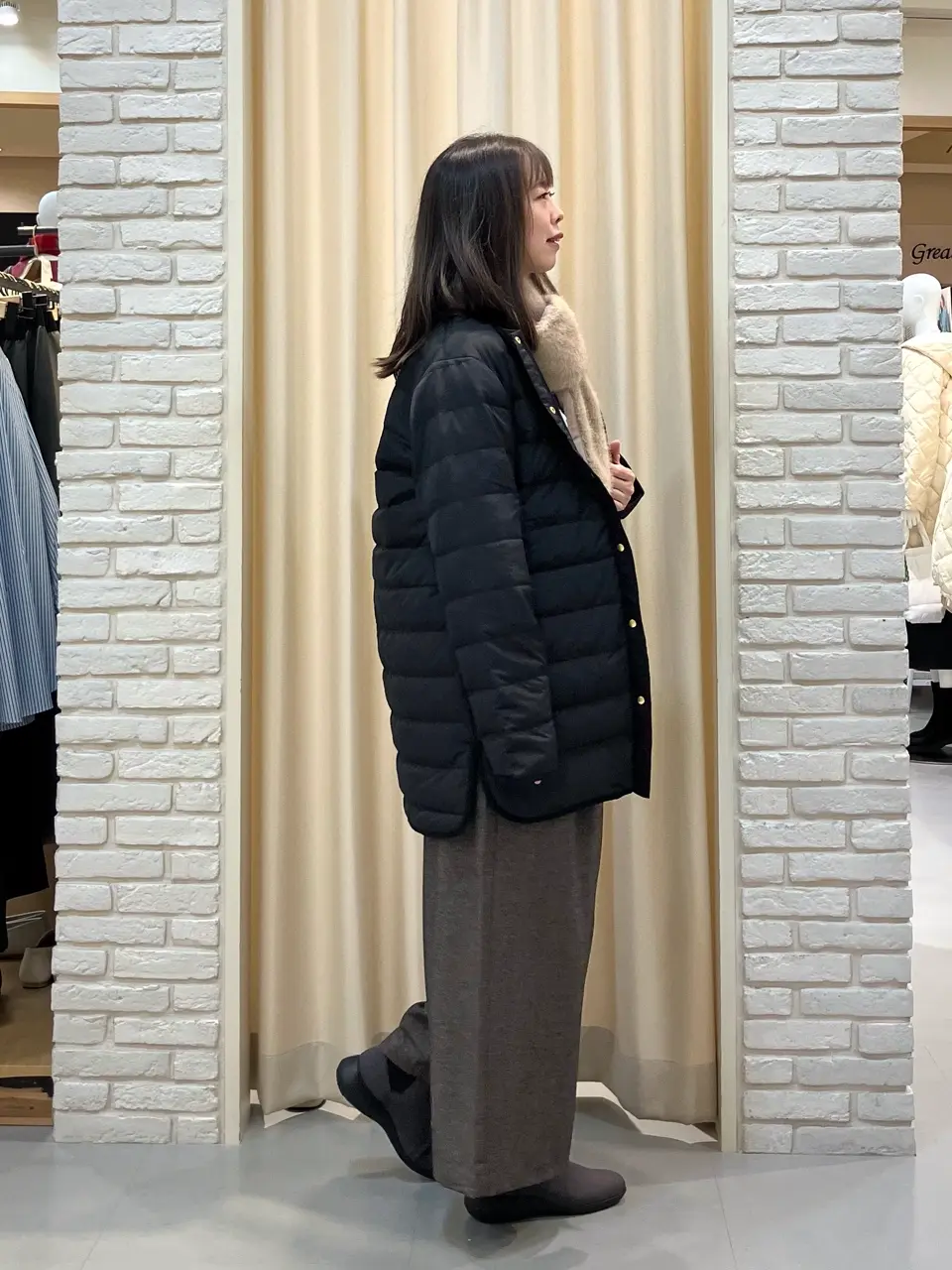 ONWARD CROSSET SELECT 檀 コーディネート画像