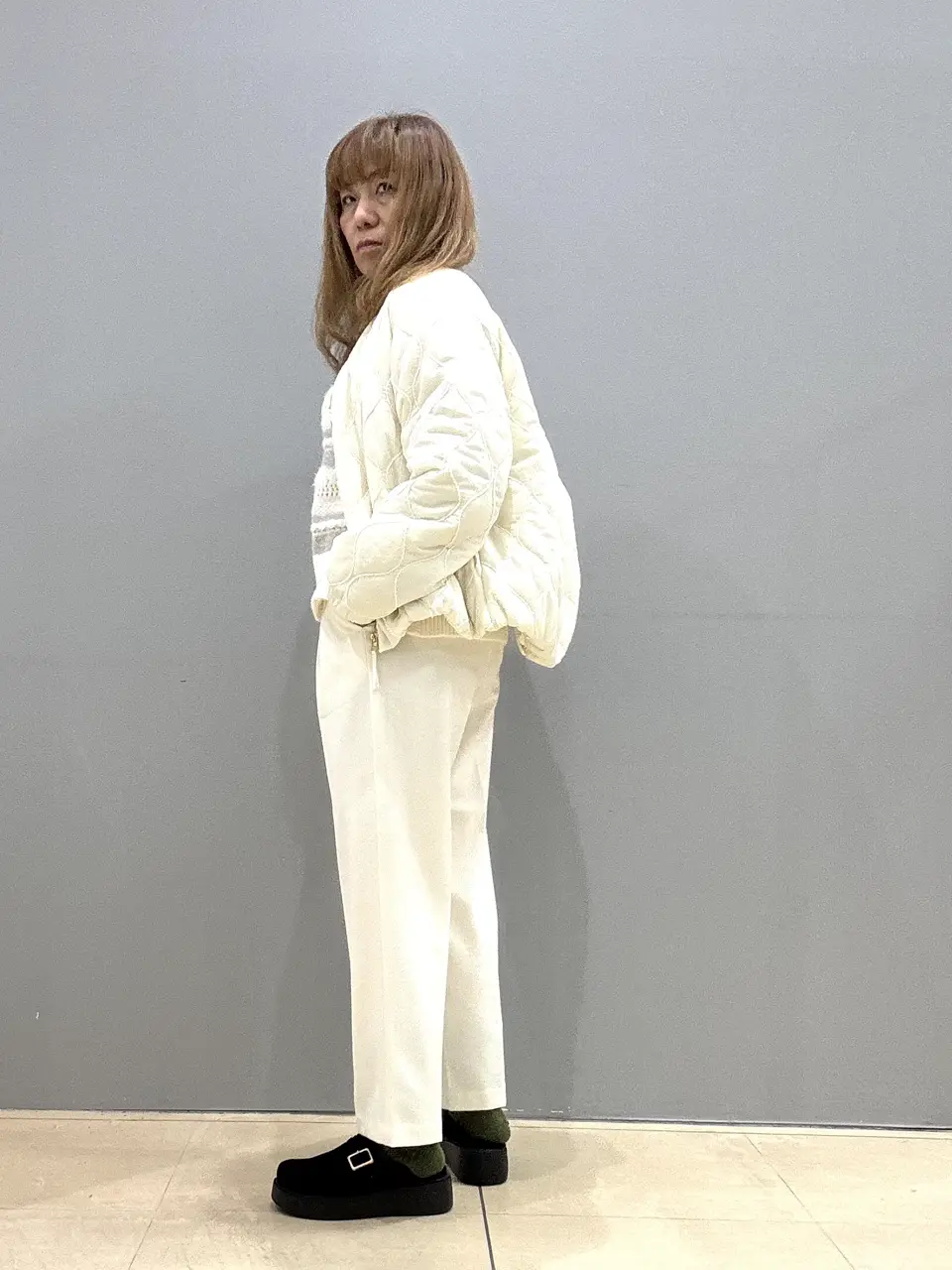 ONWARD CROSSET SELECT J.D コーディネート画像