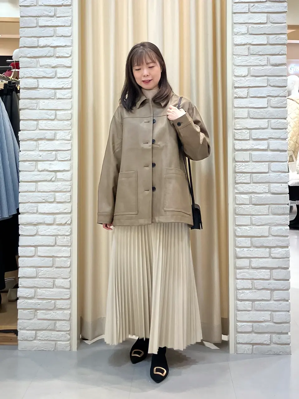 ONWARD CROSSET SELECT 檀 コーディネート画像