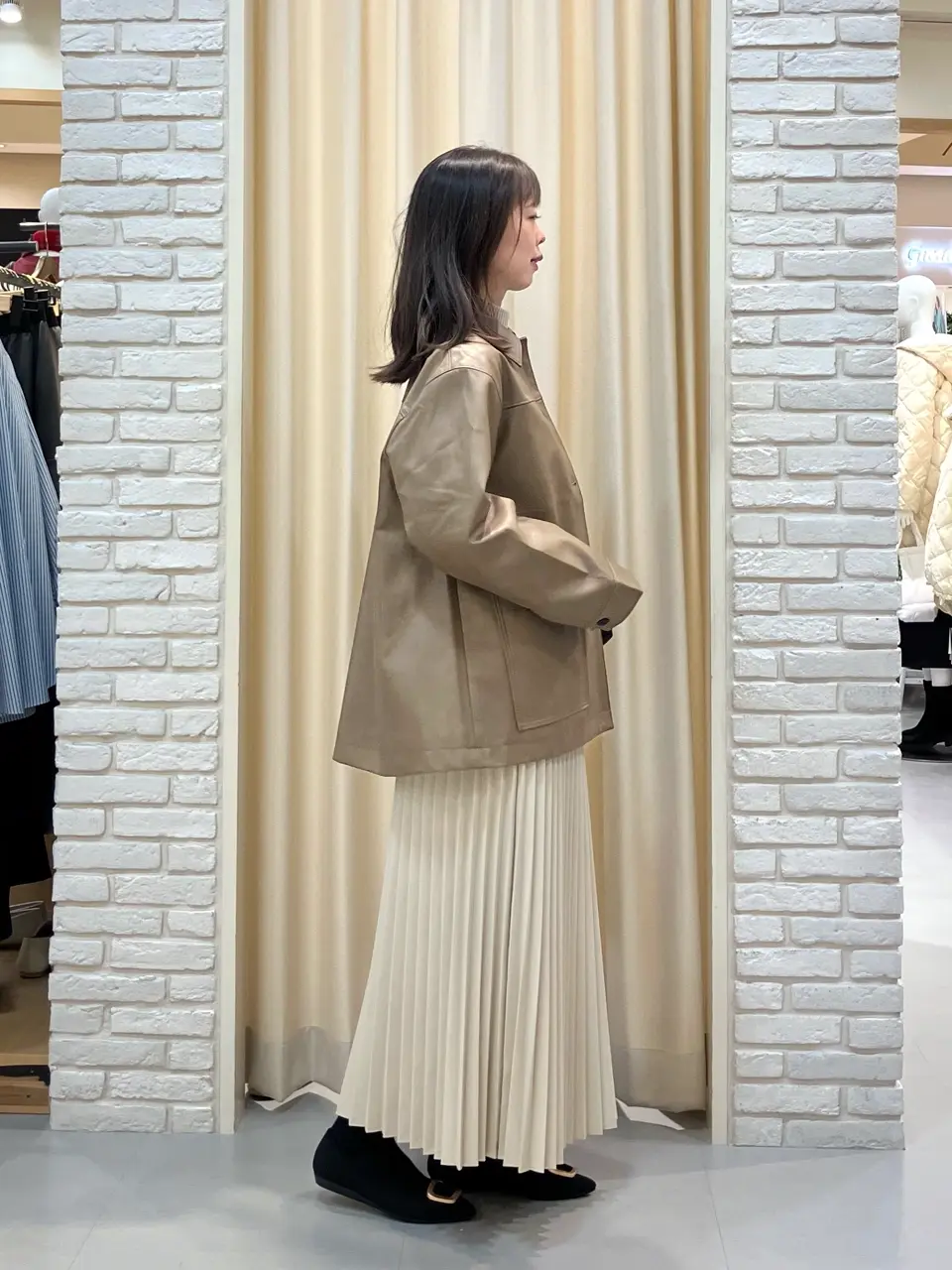 ONWARD CROSSET SELECT 檀 コーディネート画像