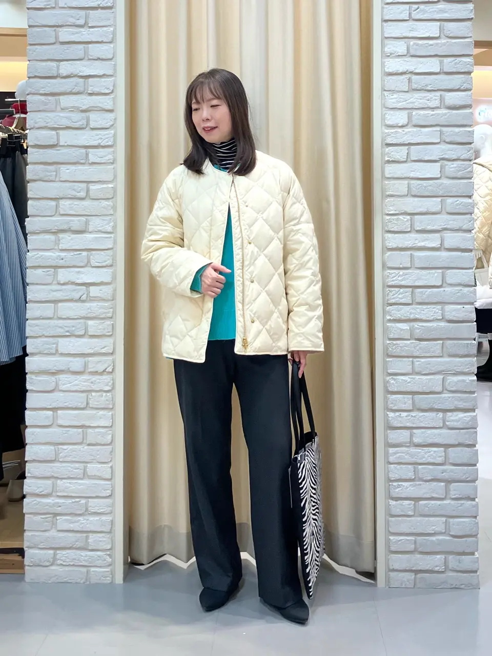 ONWARD CROSSET SELECT 檀 コーディネート画像