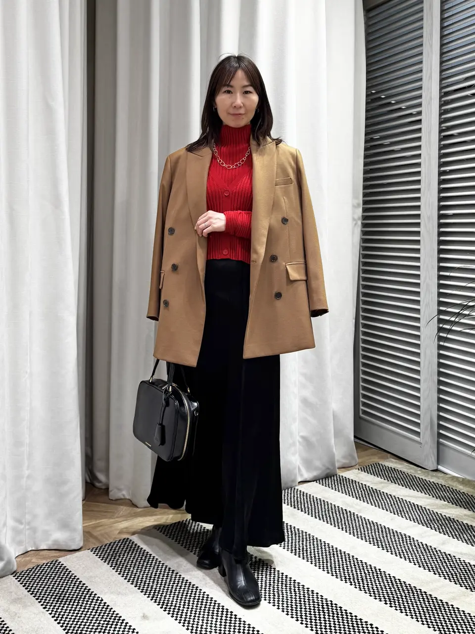 ONWARD CROSSET SELECT KURIYAMA コーディネート画像