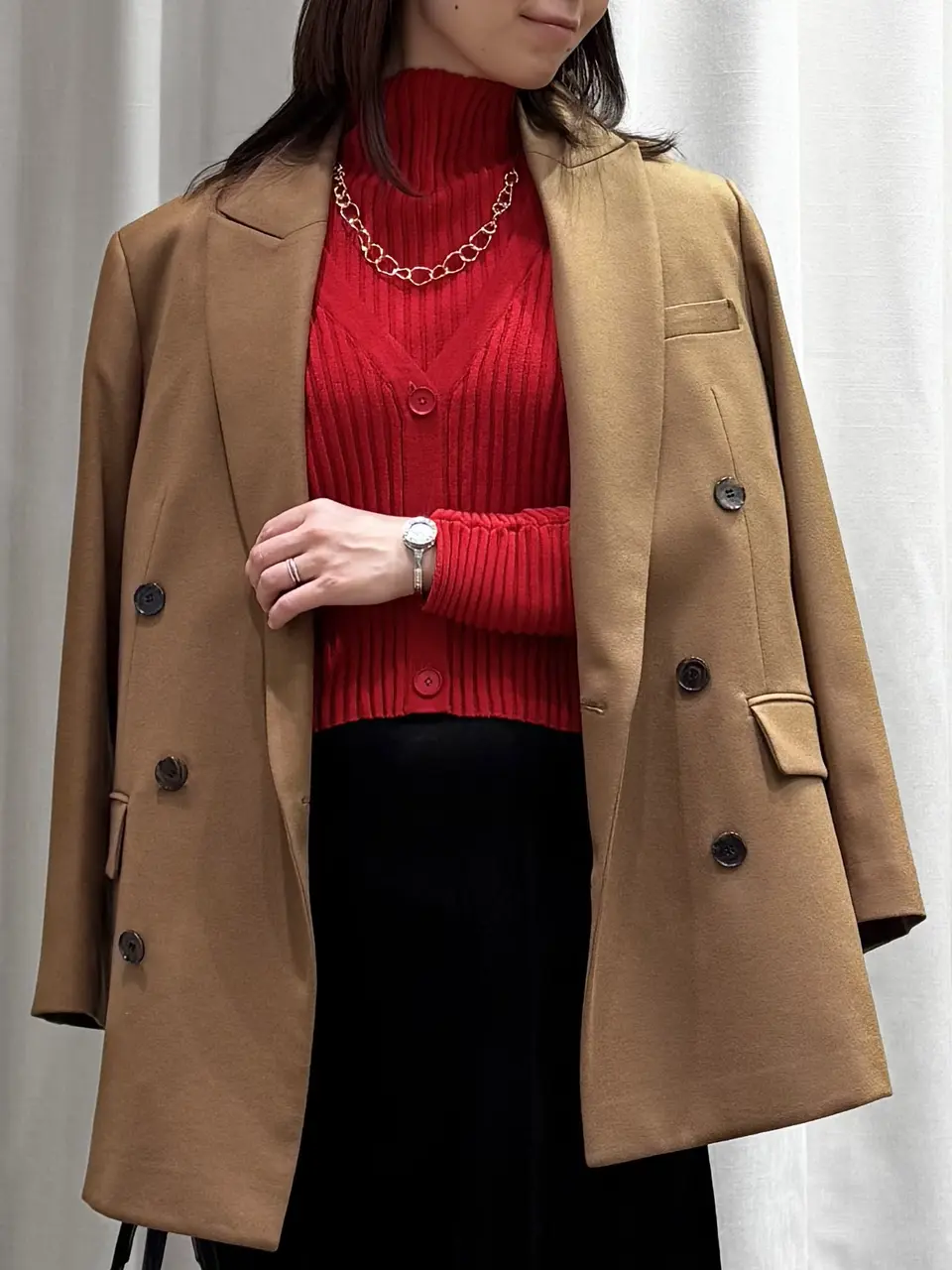 ONWARD CROSSET SELECT KURIYAMA コーディネート画像