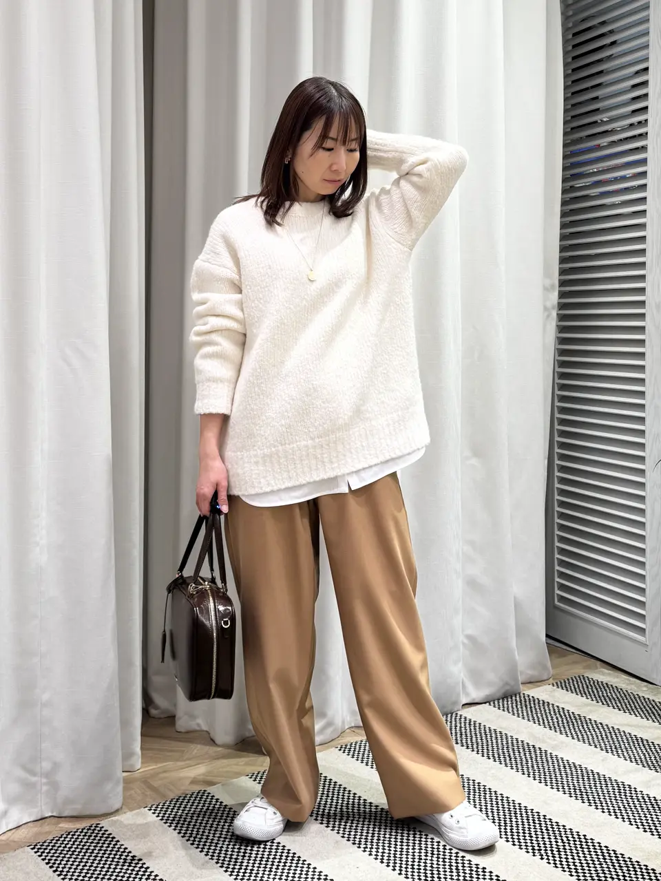 ONWARD CROSSET SELECT KURIYAMA コーディネート画像