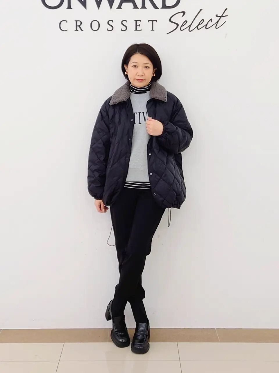 ONWARD CROSSET SELECT スタッフ コーディネート画像