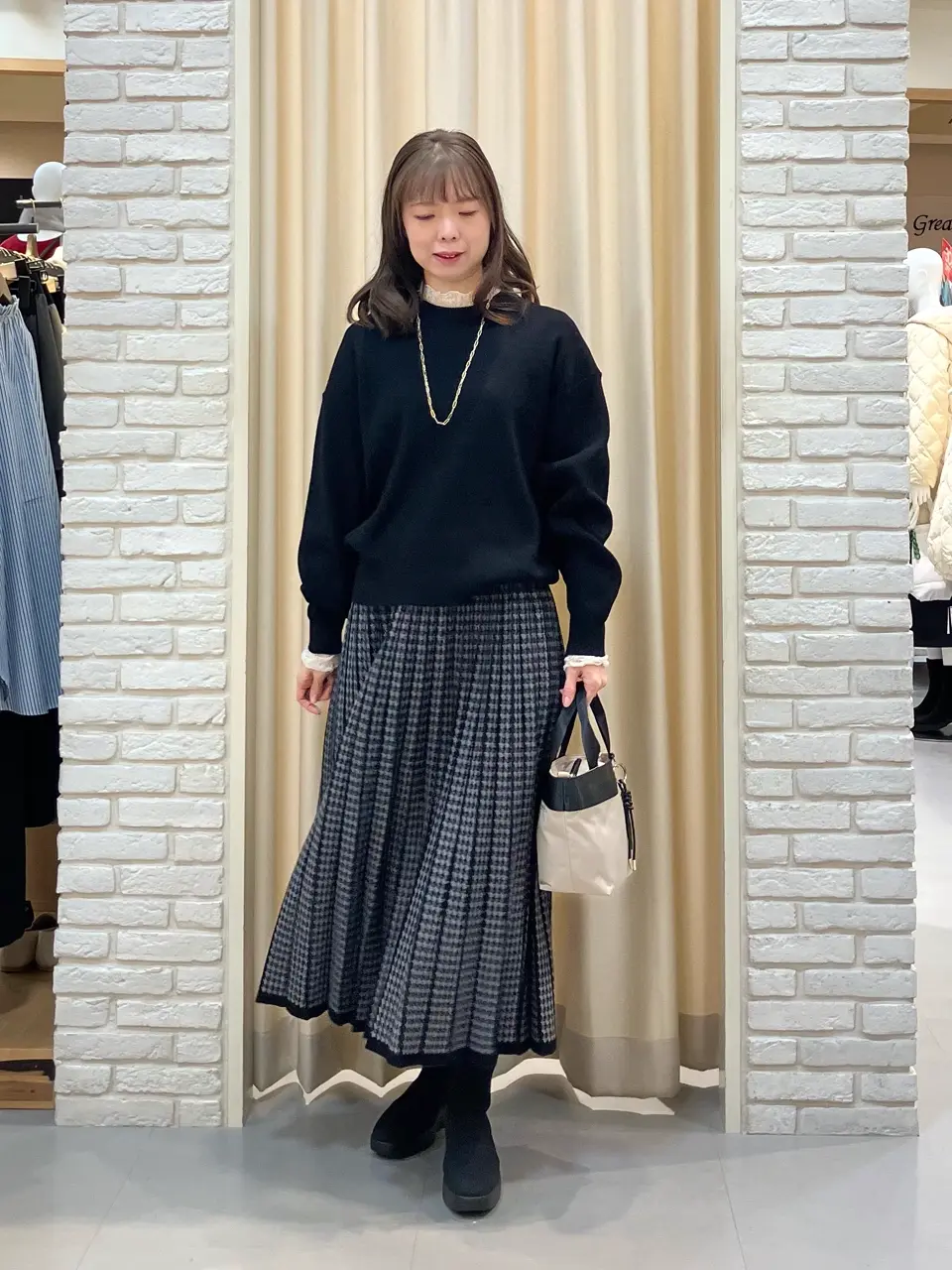  檀 コーディネート画像