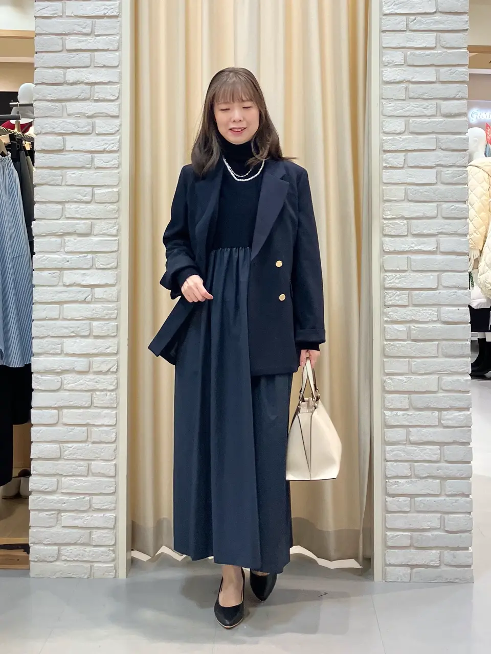 ONWARD CROSSET SELECT 檀 コーディネート画像