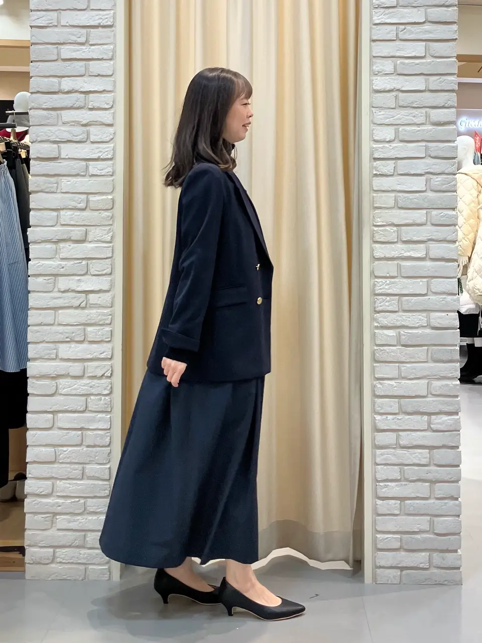 ONWARD CROSSET SELECT 檀 コーディネート画像