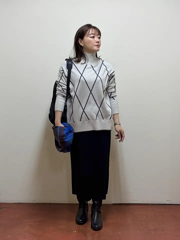 ONWARD CROSSET SELECT ハナ コーディネート画像