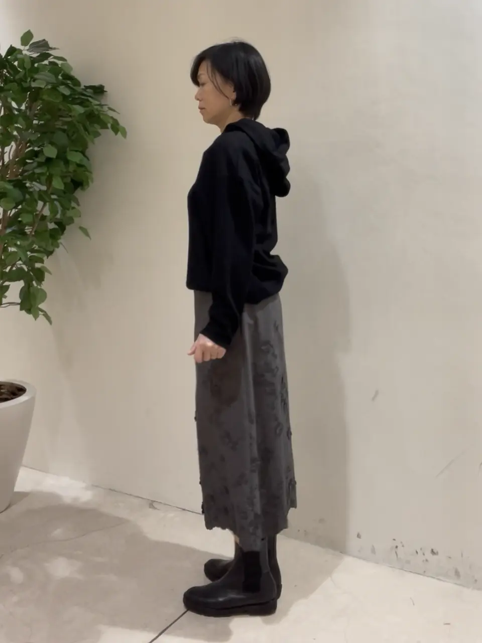 ONWARD CROSSET SELECT 森 コーディネート画像