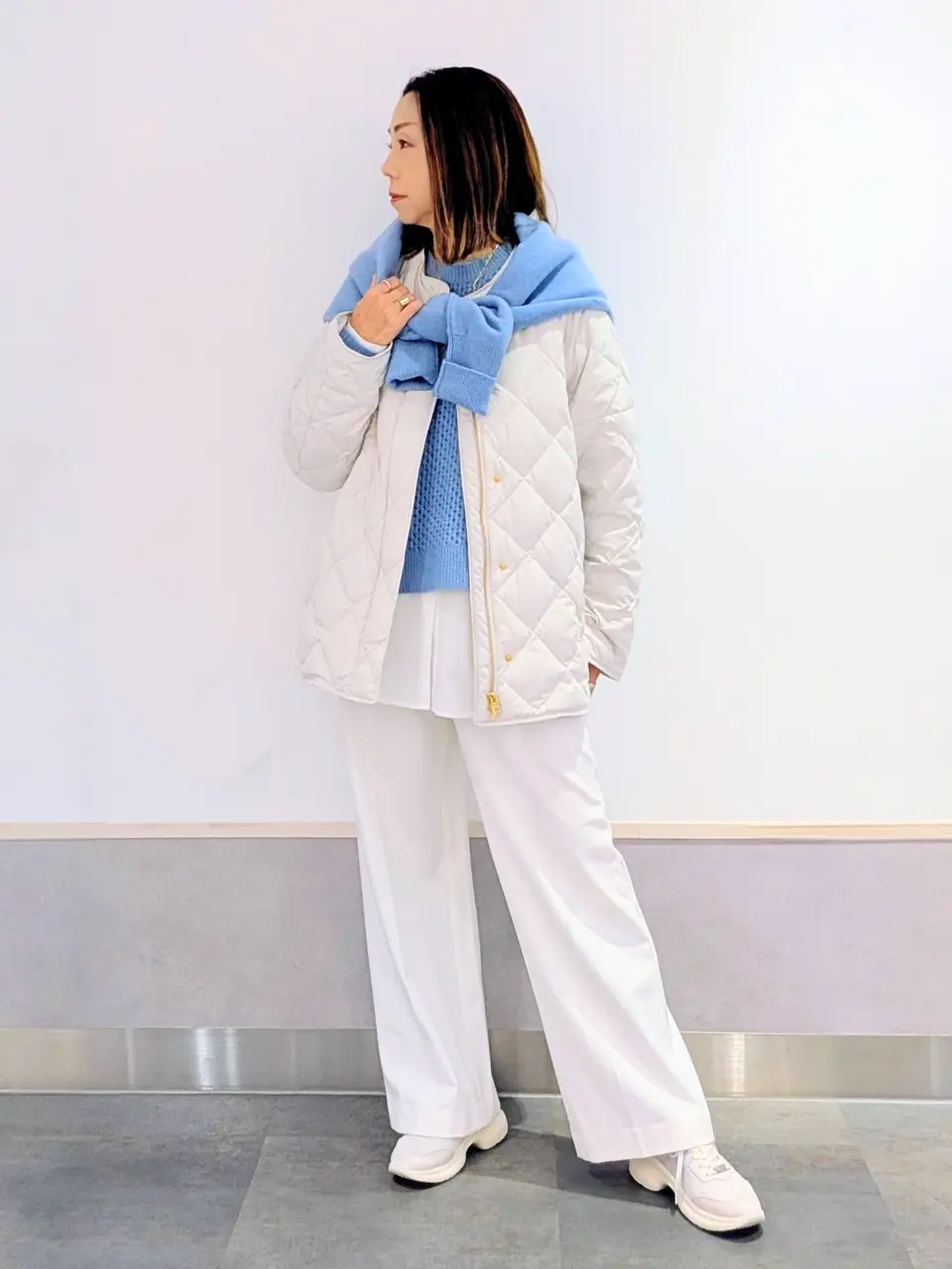 ONWARD CROSSET SELECT niwa コーディネート画像