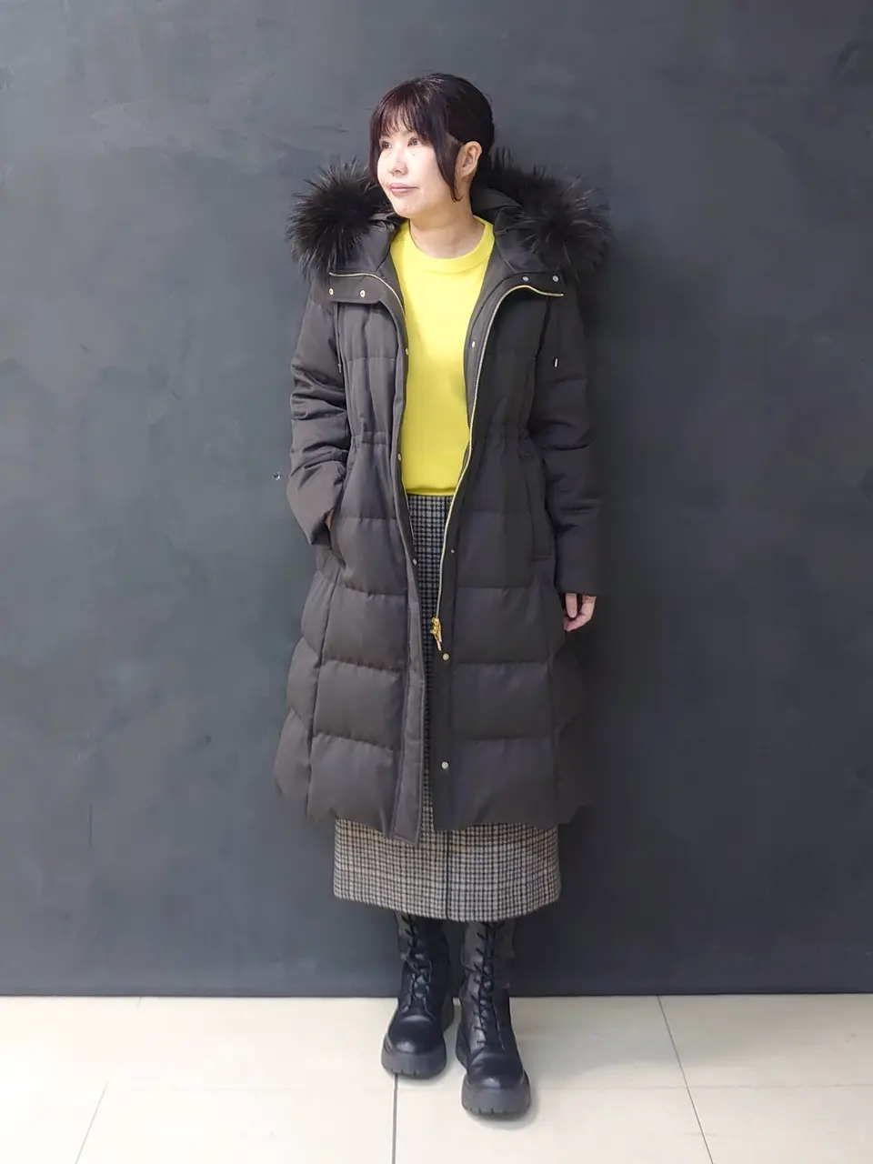 ONWARD CROSSET SELECT 森 コーディネート画像