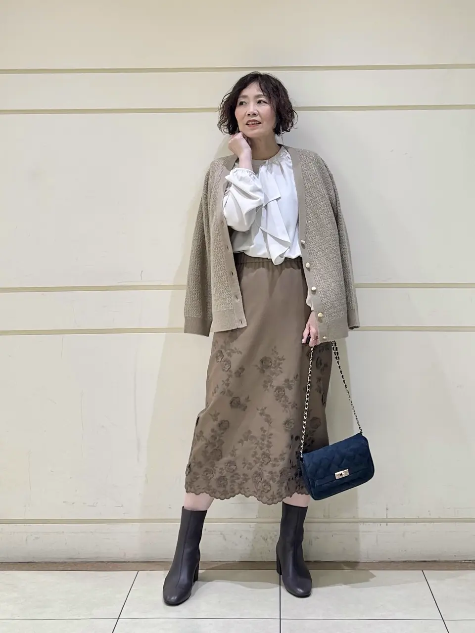 ONWARD CROSSET SELECT maruri コーディネート画像