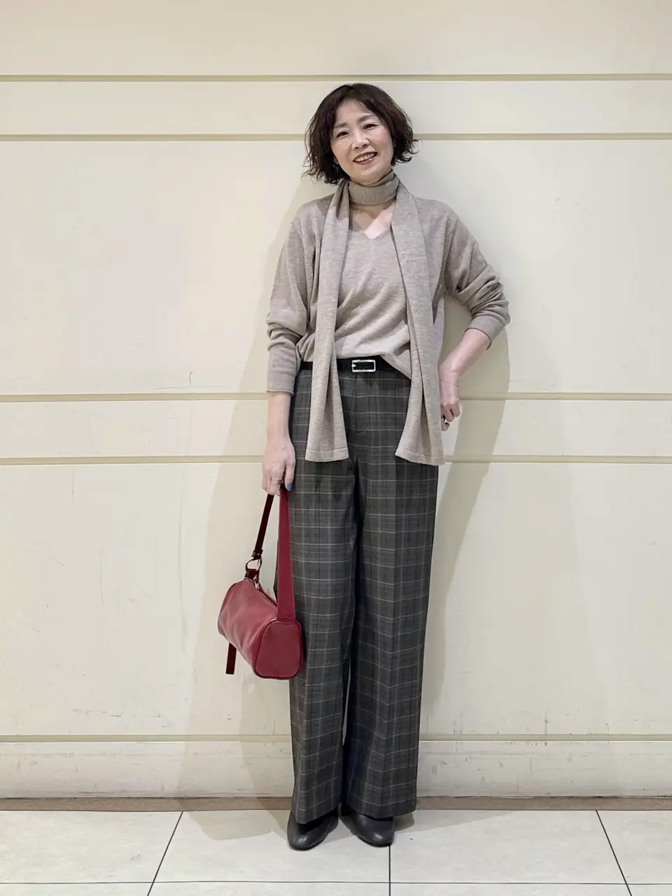 ONWARD CROSSET SELECT maruri コーディネート画像