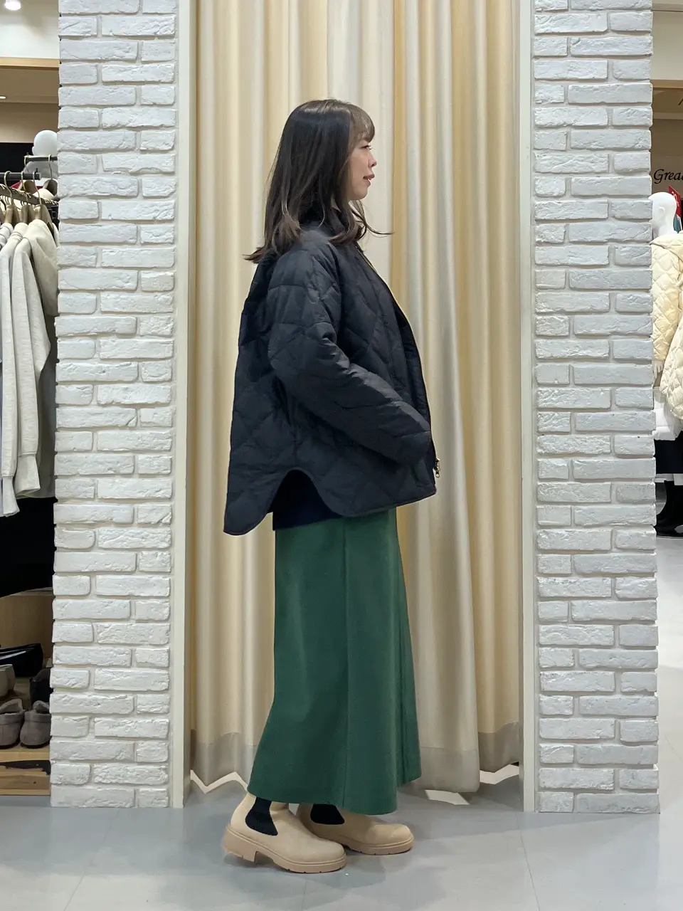 ONWARD CROSSET SELECT 檀 コーディネート画像