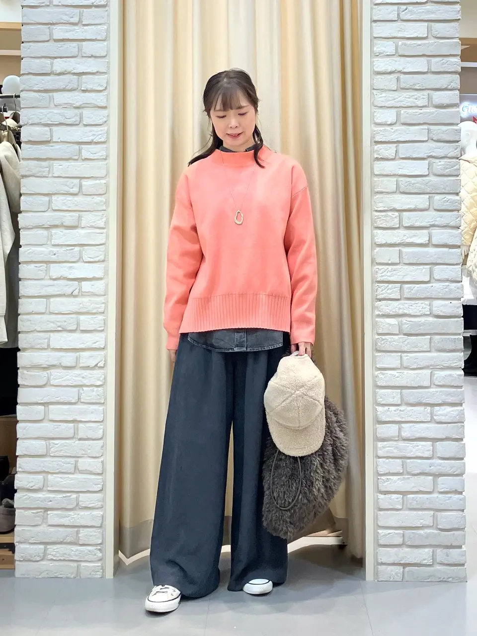 ONWARD CROSSET SELECT 檀 コーディネート画像