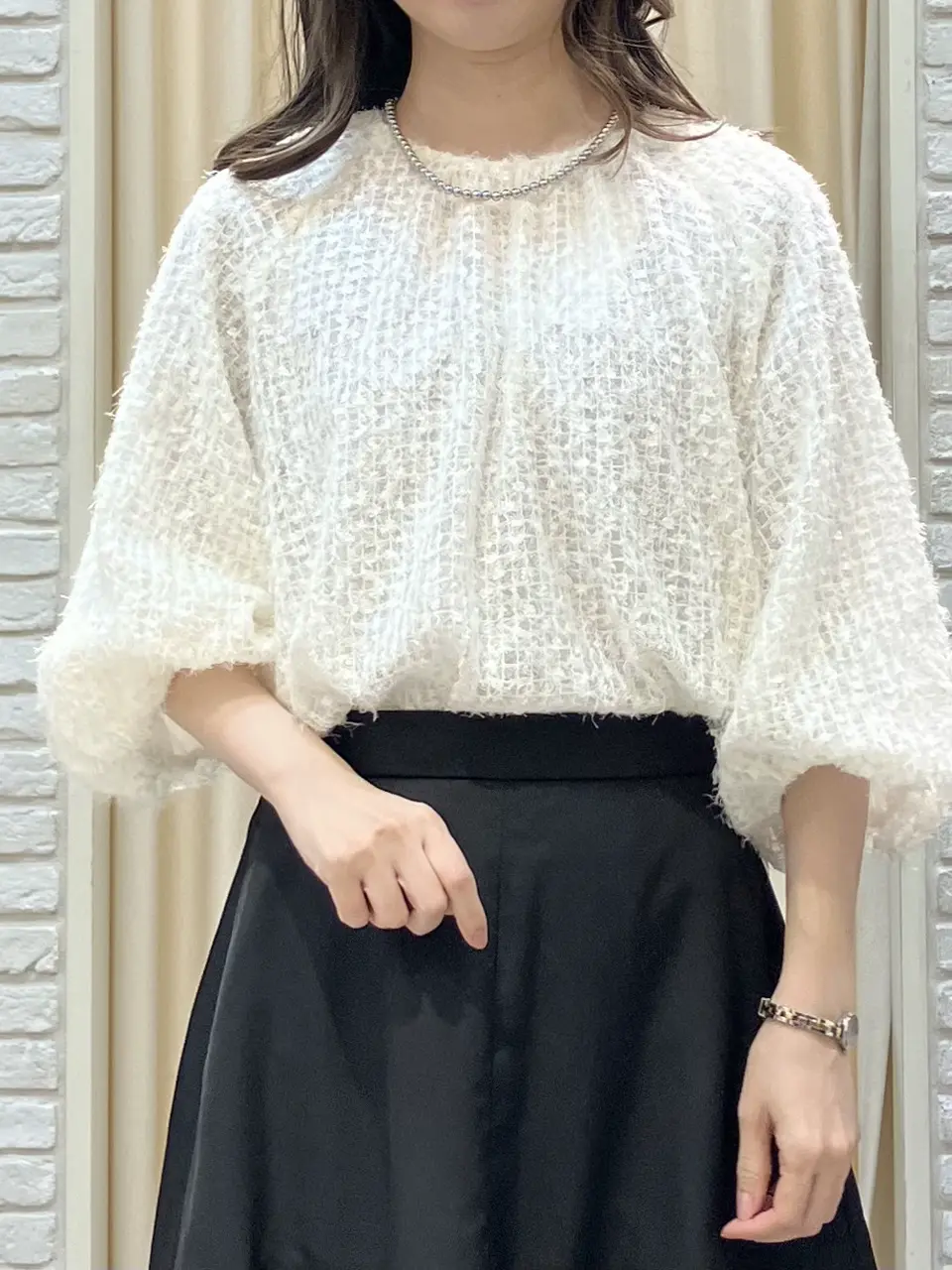 ONWARD CROSSET SELECT 檀 コーディネート画像