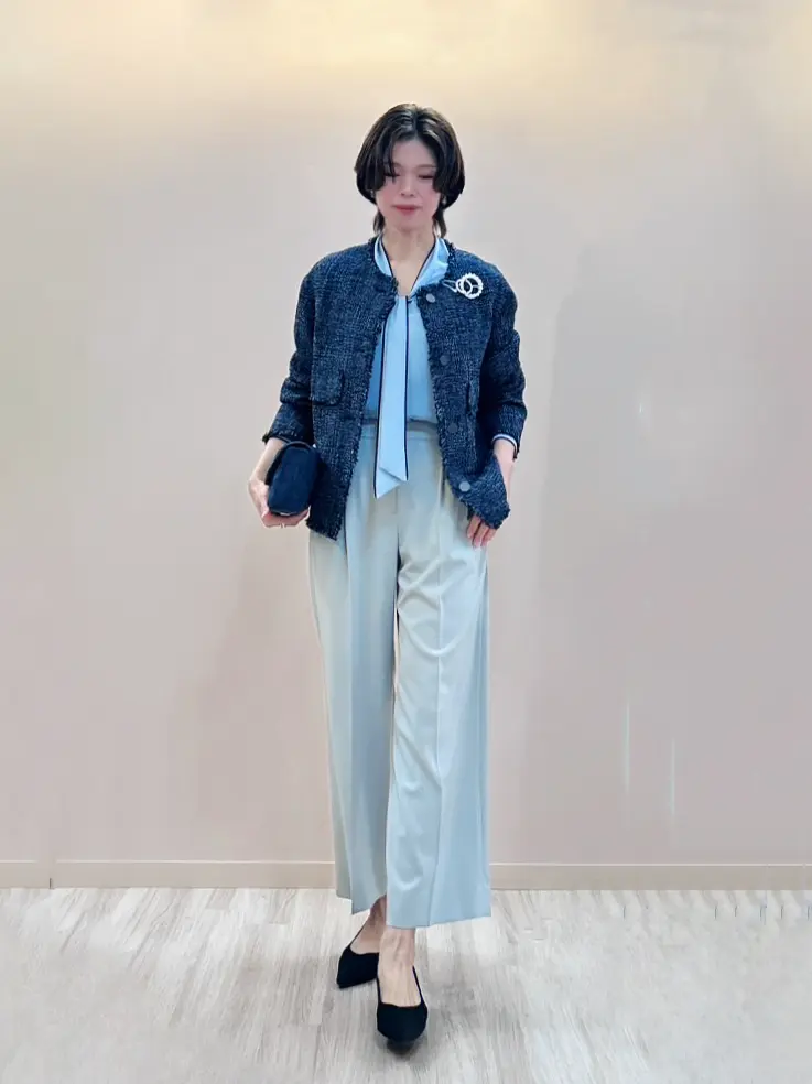 ONWARD CROSSET SELECT umi コーディネート画像