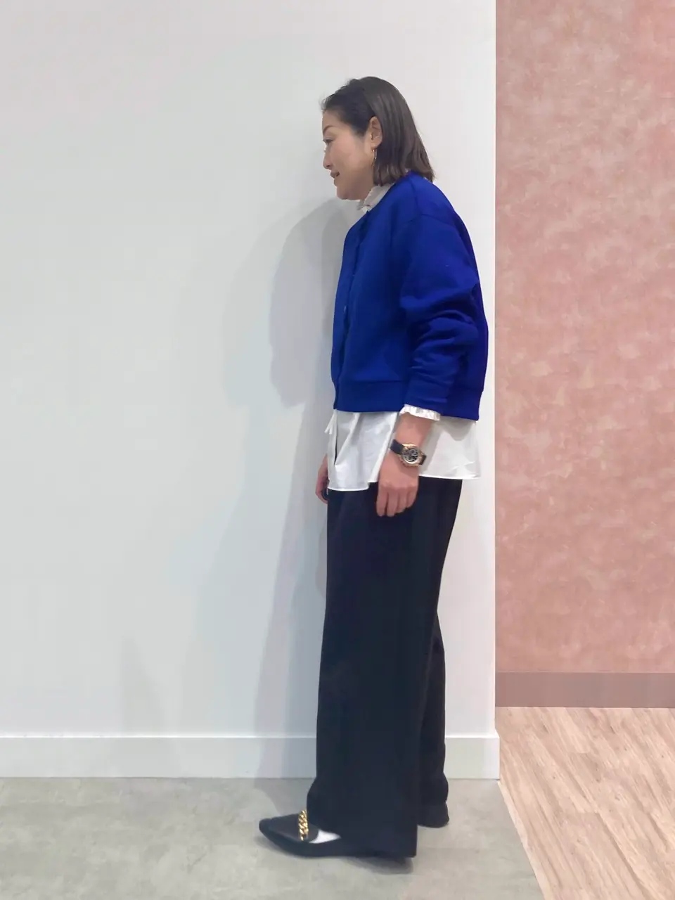 ONWARD CROSSET SELECT 野村 コーディネート画像