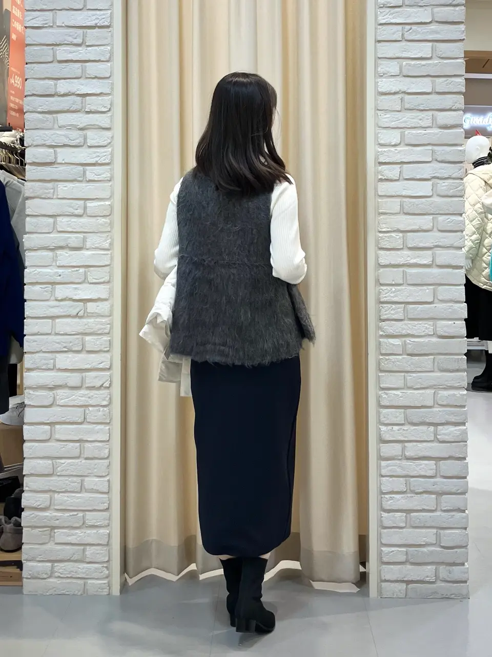 ONWARD CROSSET SELECT 檀 コーディネート画像