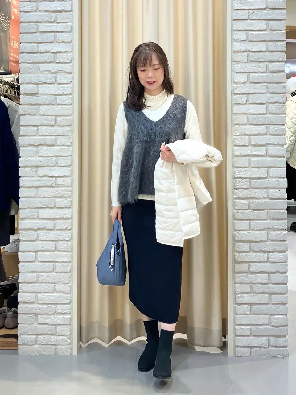 ONWARD CROSSET SELECT 檀 コーディネート画像