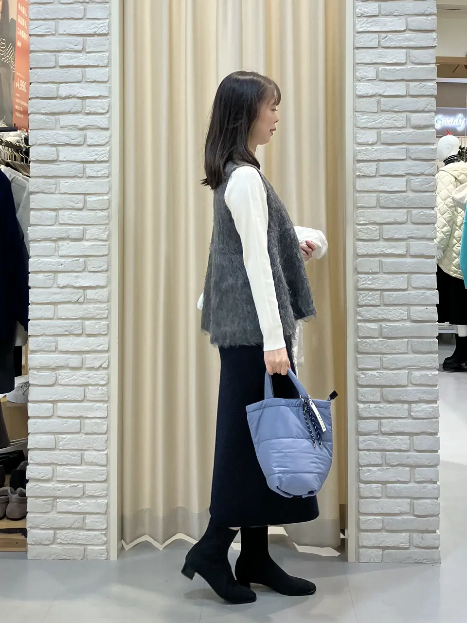 ONWARD CROSSET SELECT 檀 コーディネート画像