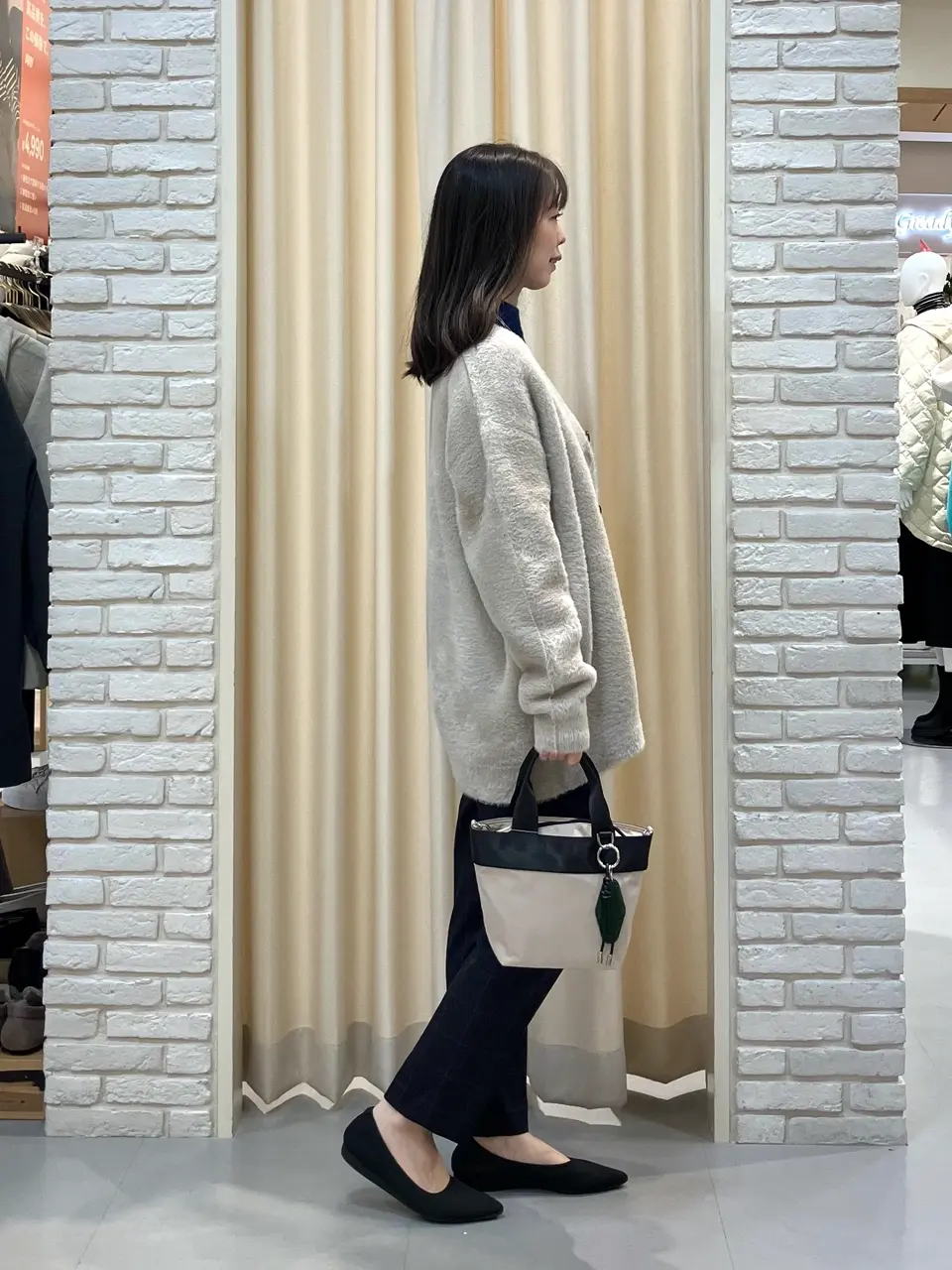 ONWARD CROSSET SELECT 檀 コーディネート画像