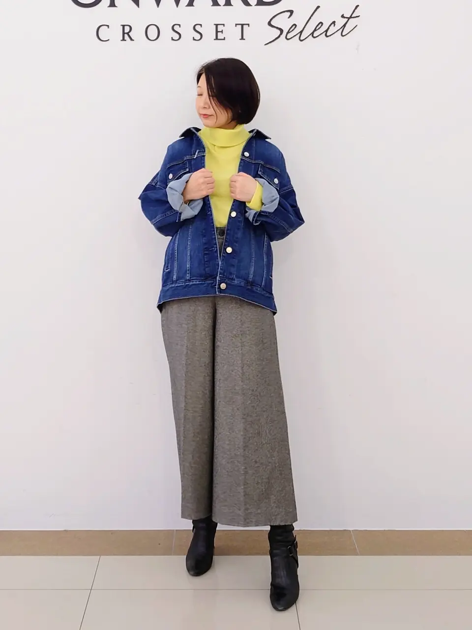 ONWARD CROSSET SELECT スタッフ コーディネート画像