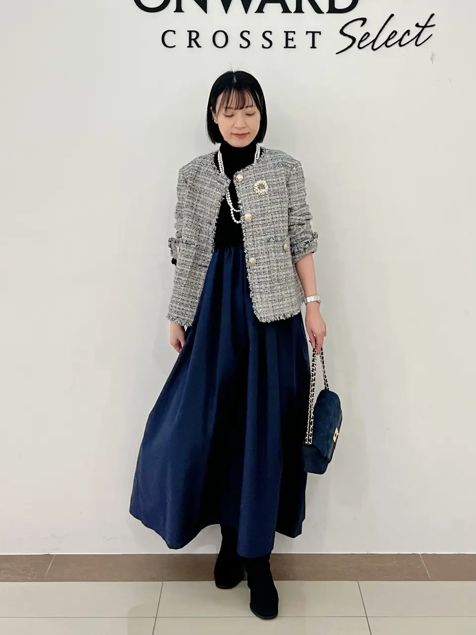 ONWARD CROSSET SELECT スタッフ コーディネート画像
