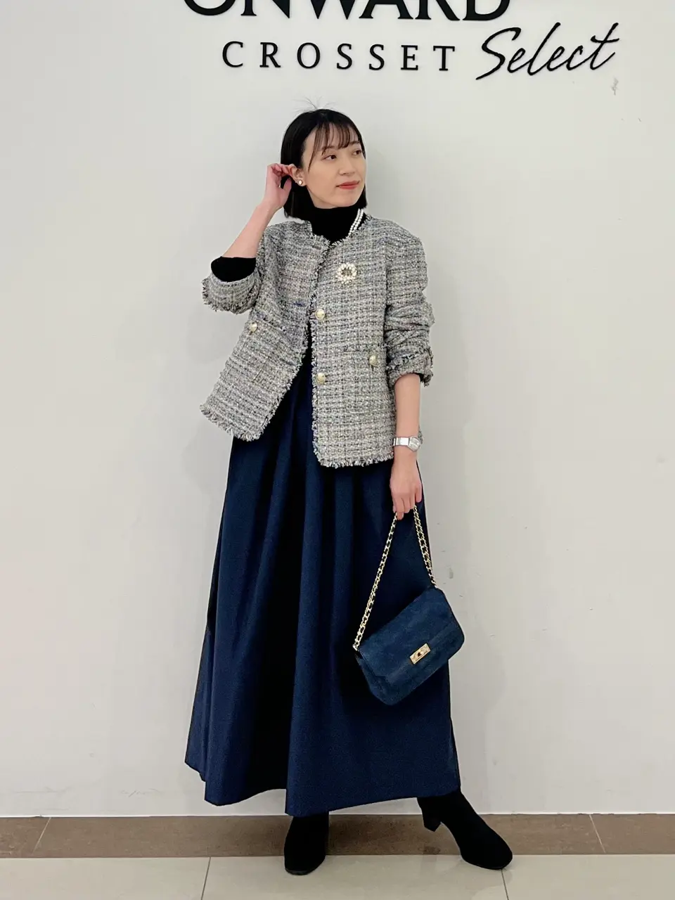 ONWARD CROSSET SELECT スタッフ コーディネート画像