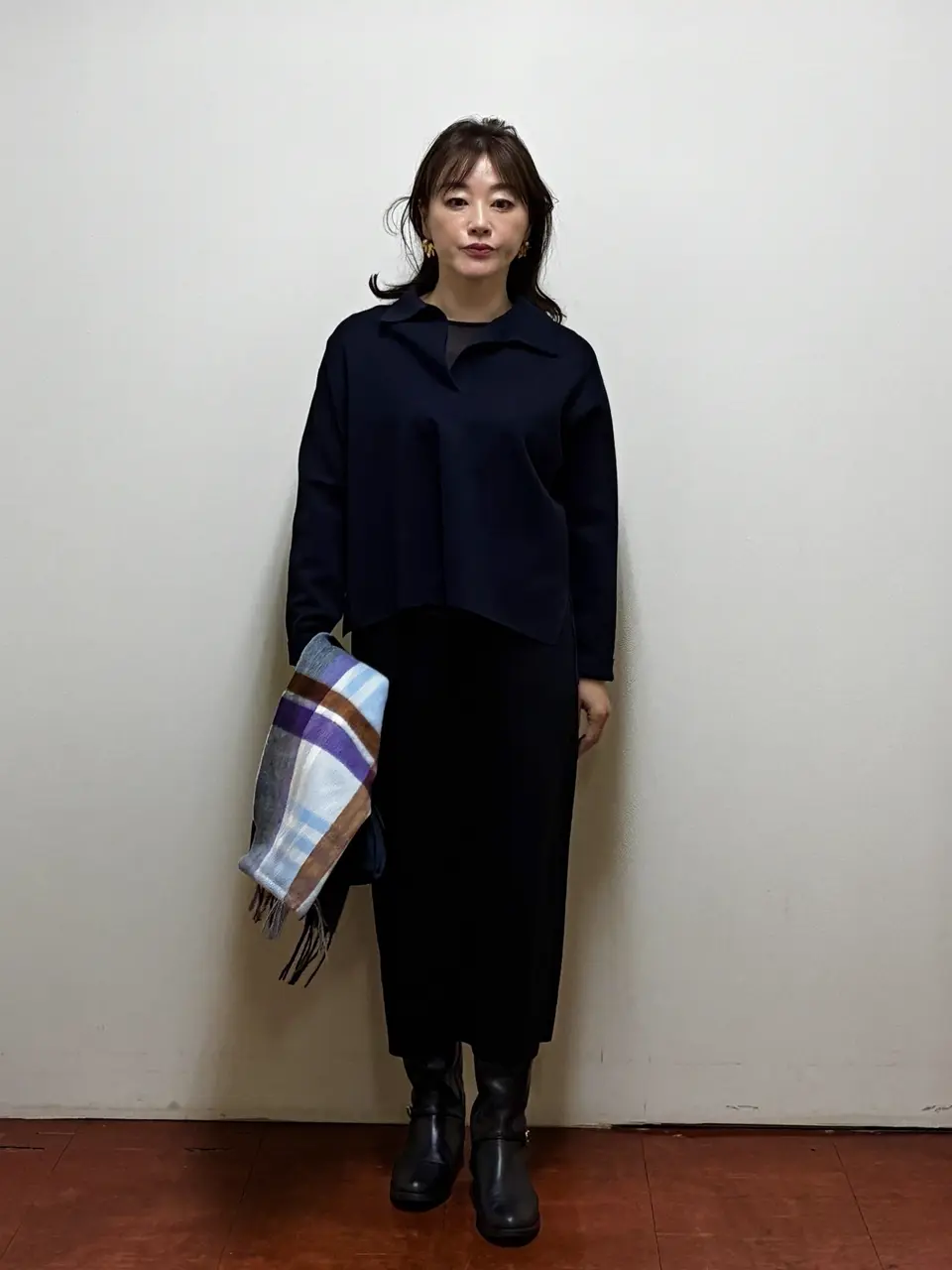 ONWARD CROSSET SELECT ハナ コーディネート画像