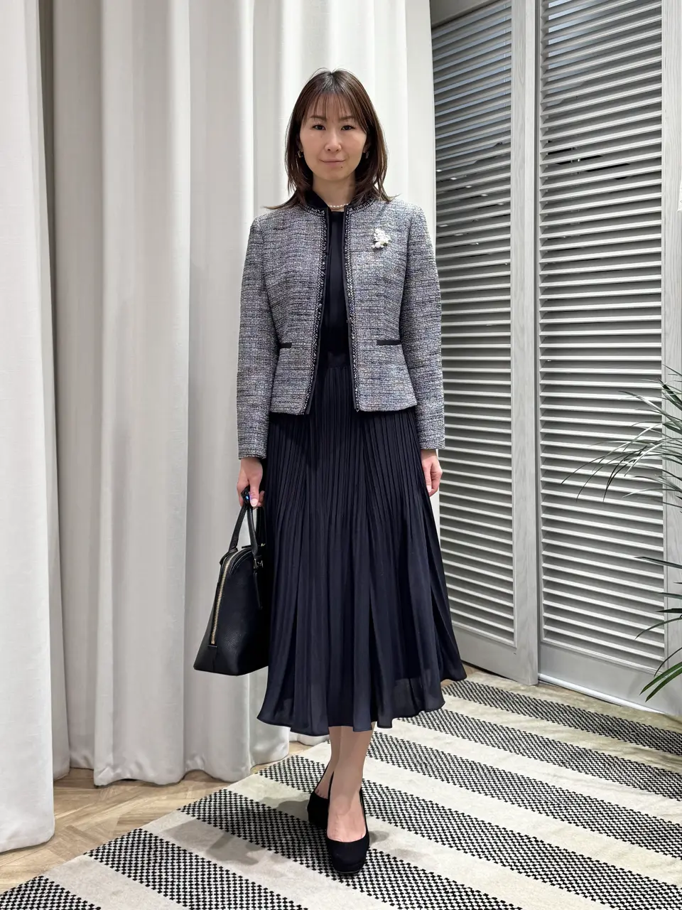 ONWARD CROSSET SELECT KURIYAMA コーディネート画像