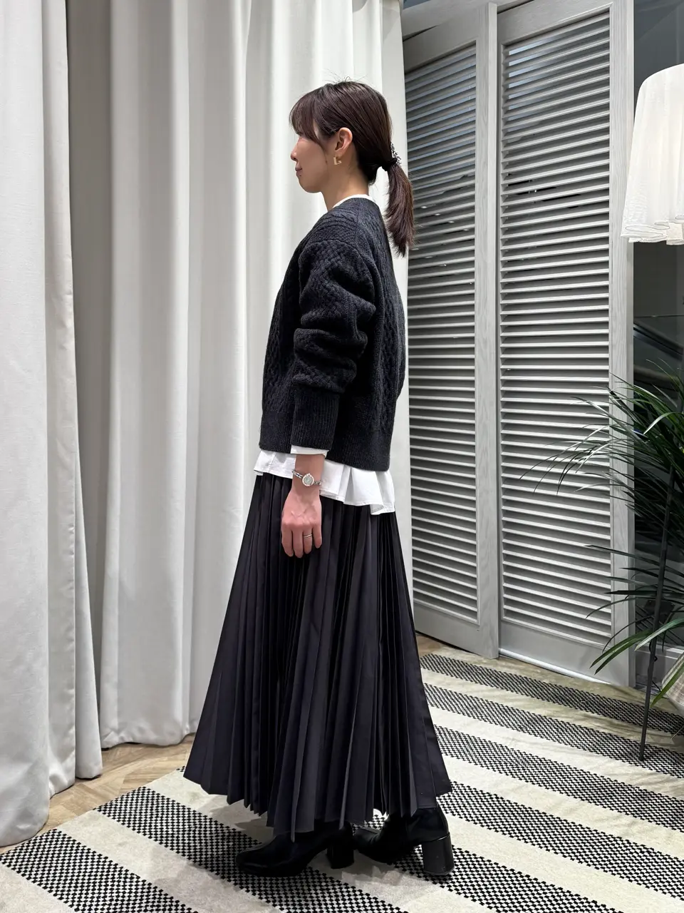 ONWARD CROSSET SELECT KURIYAMA コーディネート画像