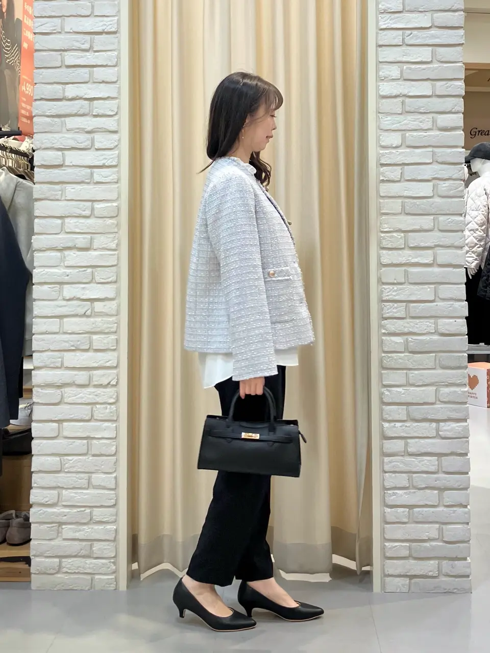 ONWARD CROSSET SELECT 檀 コーディネート画像