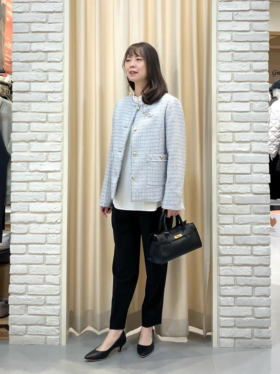 ONWARD CROSSET SELECT 檀 コーディネート画像