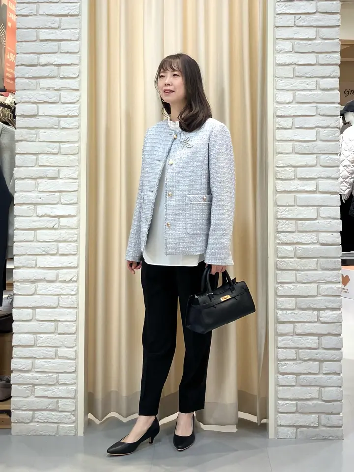 ONWARD CROSSET SELECT 檀 コーディネート画像