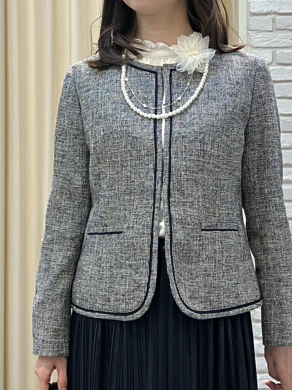 ONWARD CROSSET SELECT 檀 コーディネート画像