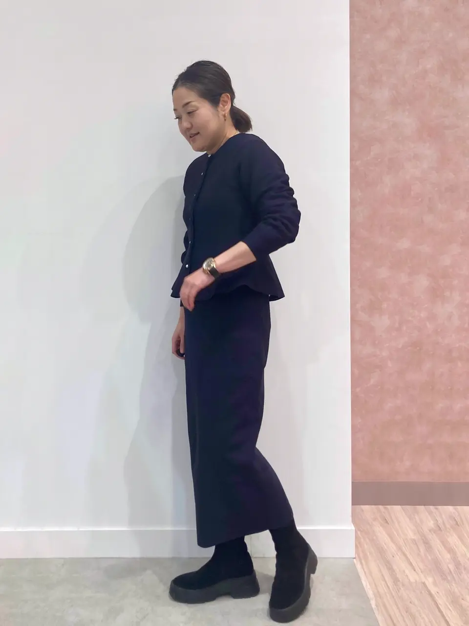 ONWARD CROSSET SELECT 野村 コーディネート画像