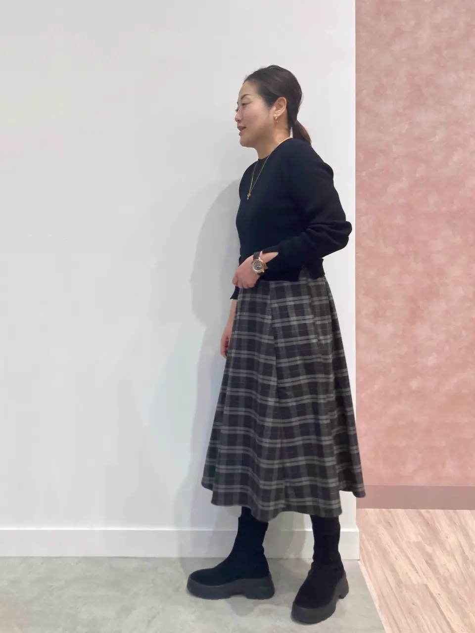 ONWARD CROSSET SELECT 野村 コーディネート画像