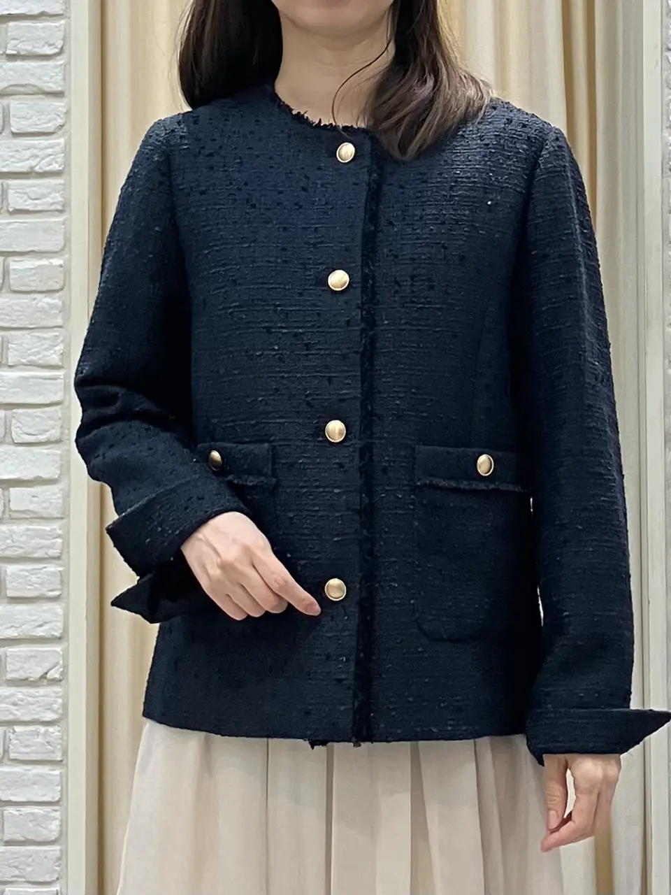 ONWARD CROSSET SELECT 檀 コーディネート画像