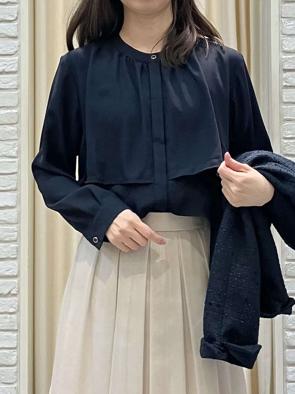 ONWARD CROSSET SELECT 檀 コーディネート画像