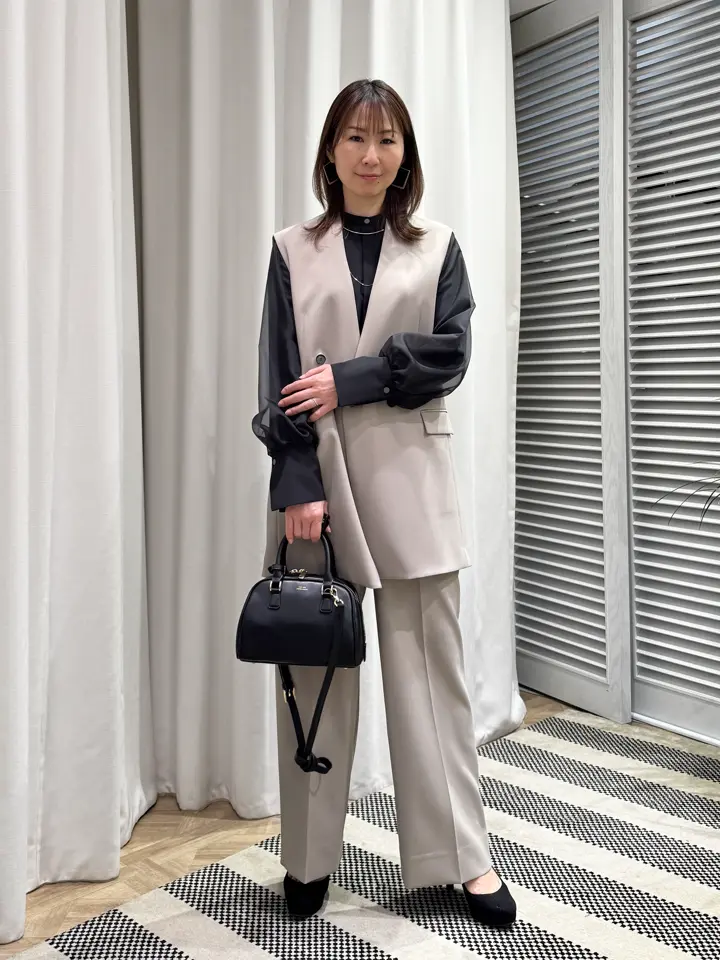 ONWARD CROSSET SELECT KURIYAMA コーディネート画像