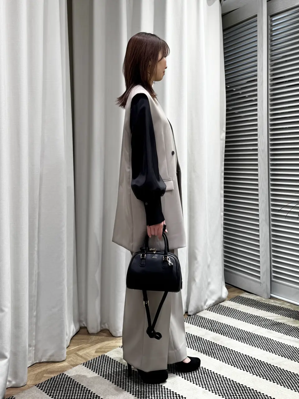 ONWARD CROSSET SELECT KURIYAMA コーディネート画像