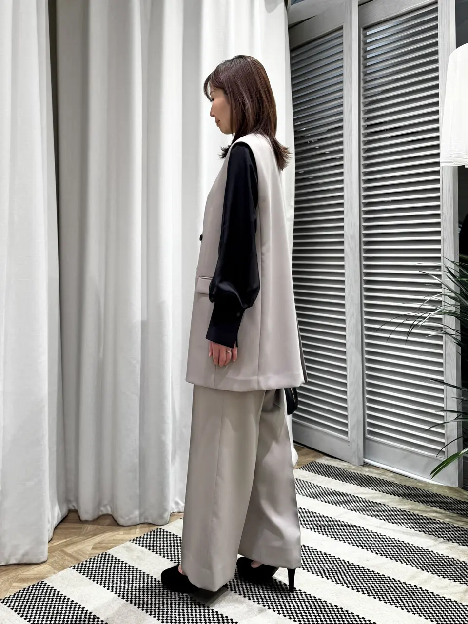 ONWARD CROSSET SELECT KURIYAMA コーディネート画像