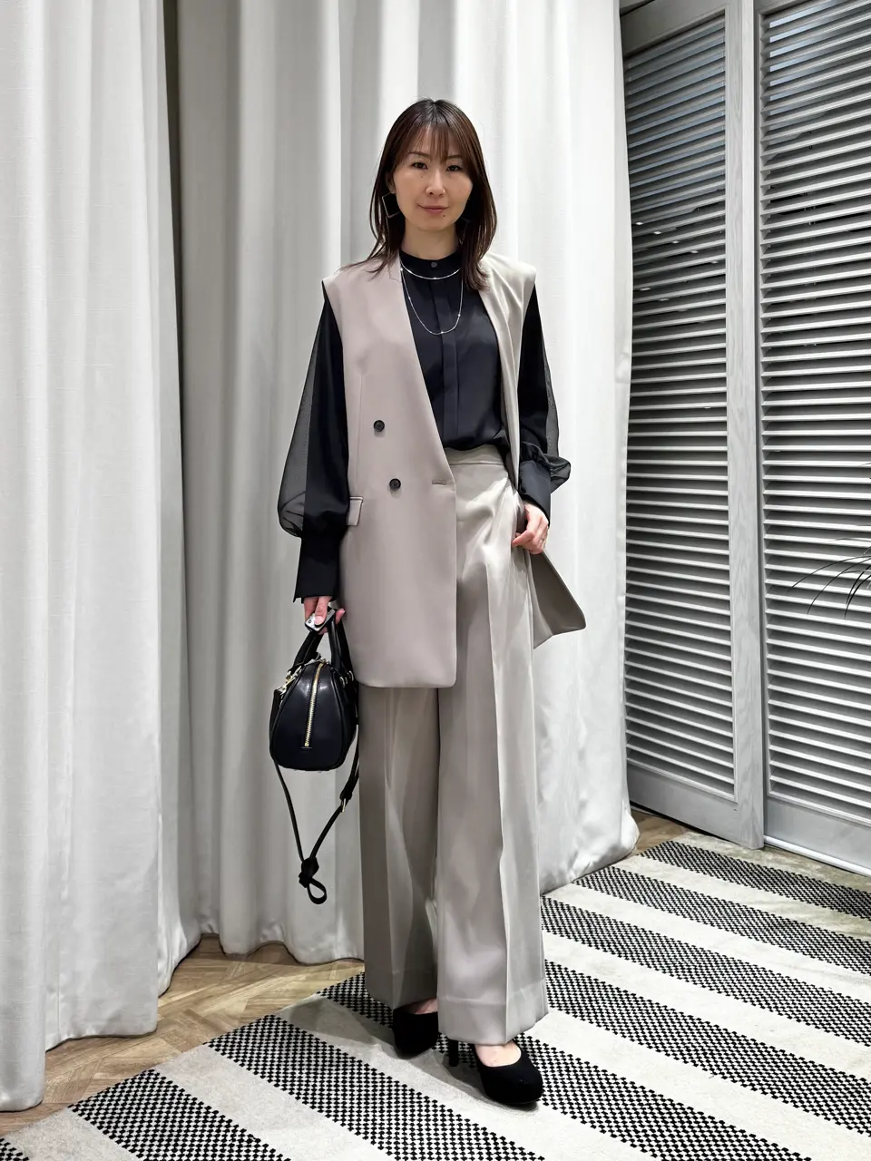 ONWARD CROSSET SELECT KURIYAMA コーディネート画像