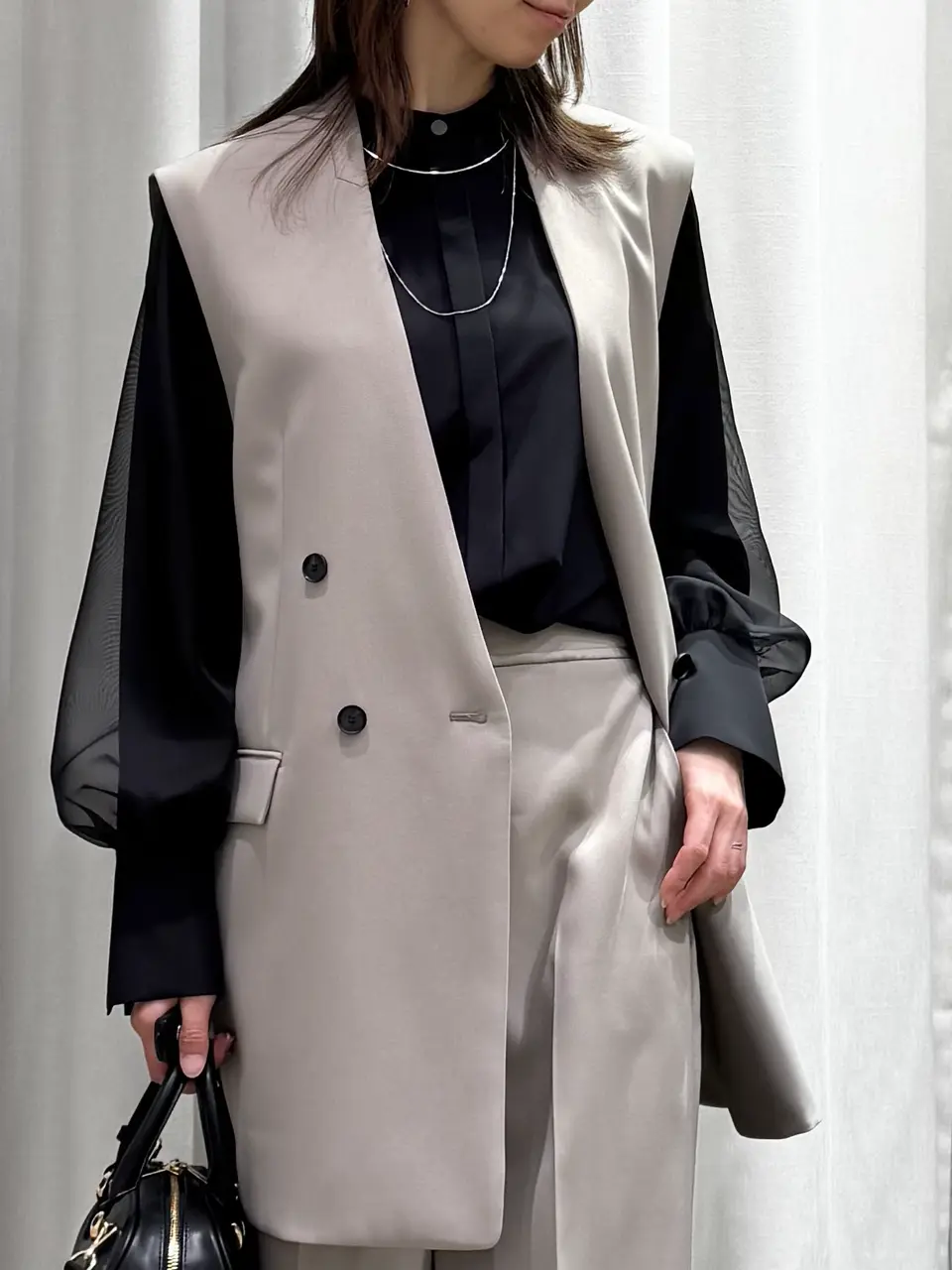 ONWARD CROSSET SELECT KURIYAMA コーディネート画像