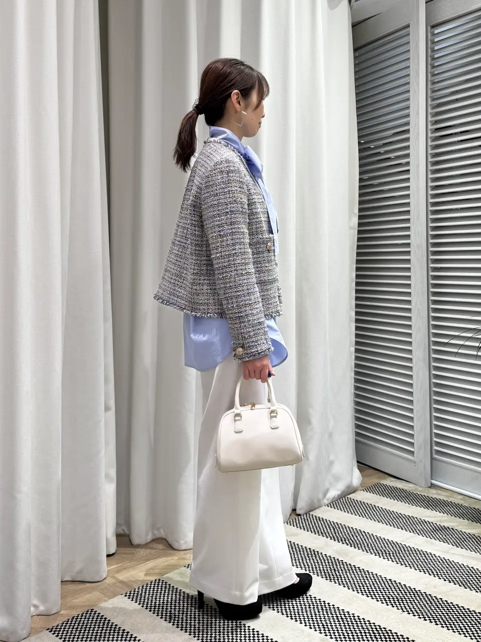 ONWARD CROSSET SELECT KURIYAMA コーディネート画像