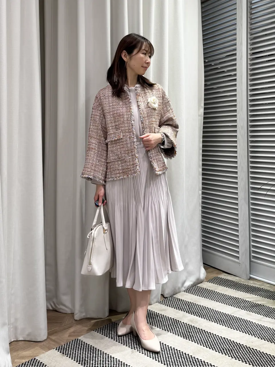 ONWARD CROSSET SELECT KURIYAMA コーディネート画像